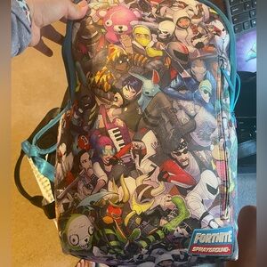 Fortnite Kids' Multi-Color Character Print Backpack